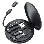 Portable Multi-functional Data Cable Storage Box, 60W Fast Charging Mobile (New)