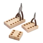 1 Wooden Pliers Storge Holder Craft Tool Holder for Storing Pliers Wire Cutters (New)
