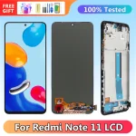 6.43"AMOLED Screen Replacement Xiaomi Redmi Note 11 2201117TG Lcd (New)