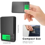 Precision Pocket Scale 1000g X 0.01g   Digital Gram, Food, Jewelry, Ounces Grains Scale (New)