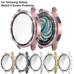 Glass Case Samsung Galaxy Watch 4 5 Screen Protector 44mm (New)
