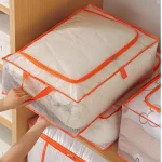 1 Storage Bags with Zipper, Large Capacity   Closet, Underbed Storage Organizer for (New)