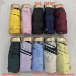 1 0.55 Off Mini Sun Umbrella Pocket Rain Umbrella Vinyl Folding UV Ultraviolet (New)