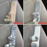 Cute Animal Car Seat Belt Pads Universal Car Seat Shoulder Strap Pad Cushion (New)