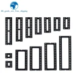 TZT 10pcs IC seat 6P/8P/14P/16P/18P/20P/24P/28P/32P/40P IC Sockets Adaptor (New)