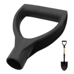 D shaped snow shovel grip Thickened plastic D shaped shovel handle for shovel grip digging (New)
