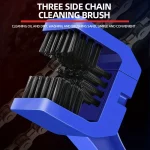 Portable Chain Cleaner Motorcycle Road Bike Chain Clean Brush Bicycle Clean Motorcycle Tools (New)