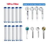 10 Replacement Shower Filter for Held Showerhead   High Output Shower Water Filter (New)