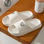 Summer Women Casual Slippers Cute Bear Indoor Soft Sole Outdoor Non slip Air Cushion (New)