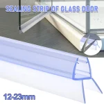 2 Shower Door Seal Bath Shower Strip Seal Or Screens Doors 4 6mm Glass (New)