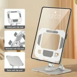 360Â° Rotatable Tablet Stand Adjustable Foldable Desktop Stand Holder Compatible For 4.7 12 Inch (New)