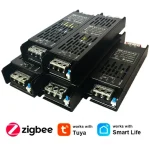 DC 24V LED Power Supply AC175 265V Dimmer Transformer Tuya Zigbee Support Alexa Gooogle (New)