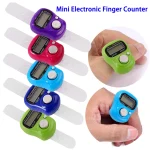 Mini Electronic Finger Counter Hand Tally Clicker Counter Ring Digital Counters Knitting Row (New)