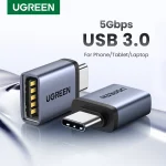 UGREEN USB 3 OTG Adapter Type C to USB Adapter Female Converter Thunderbolt (New)