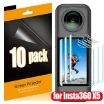 Hydrogel Film Screen Protectors Insta360 X5 Camera Anti-Scratch (New)