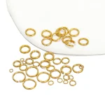 100 200 Stainless Steel Open Jump Rings Split Rings Connectors for Diy Jewelry Finding (New)