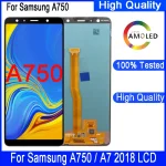 Samsung A7 2018 6.0" Super AMOLED LCD For Samsung A7 2018 A750 SM-A750F A750FN A750G LCD Display+ Touch Screen Assembly Replacement Part (New)
