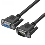 DB9 9Pin Serial RS232 Extension Cable Male Female 1.5m 3m 5m 10m Black (New)