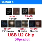 IC charging U2 50pcs charging U2 IC 1610A1 1610A2 1610A3 610A3B 1612A1 1614A1 1616A0 for iphone 6S 7 8 Plus X 12 13 Pro Max USB Tristar Chip (New)