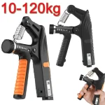 10 120Kg Adjustable Heavy Hand Grip Exercise Strengthener Gripper Finger Expander Arm Wrist Trainers (New)