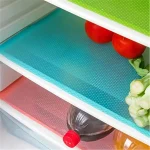 4 EVA Waterproof Refrigerator Liner Mat Washable Mildew Kitchen Pad Anti oil Cabinet Drawer (New)