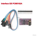 Interface I2S M5102A DAC Decoder GY M5102 I2S Player Module For Raspberry Pi pHAT (New)