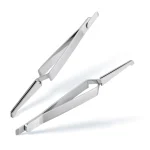 Reverse Action Dental Bracket Tweezers   Serrated Tip for Buccal Tubes & Orthodontic (New)