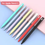 Good quality Cartoon silicone pen case for ApplePencil 2 generation Anti slip and anti drop (New)