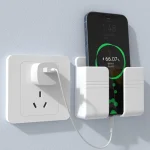 For Huawei Iphone Xiaomi Mobile Phone Wall Holder Universal Cellphone Charge Hook Hanging (New)