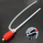 Car truck manual pump fuel gasoline diesel transfer suction cup manual fuel pump (New)