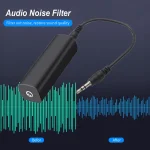 Speaker Line 3.5mm Aux Audio Noise Filter Ground Loop Noise Isolator Eliminate for (New)