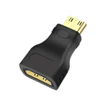 HD Mini Male HDMI-compatible To Standard HDMI-compatible Female Extension Adapter (New)