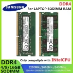 DDR4 RAM SAMSUNG Memory DDR4 SODIMM RAM 4GB 8GB 3200MHz 16GB 2666Mhz (New)