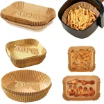 Air Fryer Special Paper High temperature Resistant Oil Absorbing Paper Pad Food Grade Special (New)