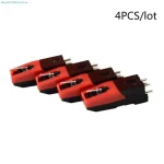 4Pcs Universal Turntable Stylus Needle Accessories Lp Vinyl Player (New)