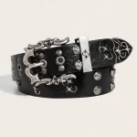 Retro Mens Belt Bohemian Style   Fashion Personalized Belt For Men Women Punk (New)