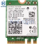 WiFi 6E AX210 Bluetooth 5.3 M.2 Wireless Card Intel (New)