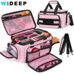 Pink Tool Bag For Women, Lady Tool Tote Bag Storage Organizer with Anti friction (New)