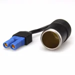 EC5 to cigarette lighter, car emergency start power conversion line, DC head cigarette (New)