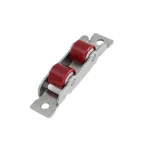 4  lot Stainless Steel Door Window Silent Nylon Pulley Slot Wheel Sliding Door (New)