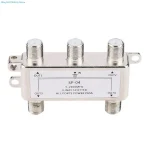 76HD 5-2400MHz 4 Way Digital Coax Cable Splitter 4 Channel (New)