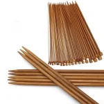 36 18th Sweater Needle Carbonized Bamboo Crochet Single pointed Knit with A Full Set (New)