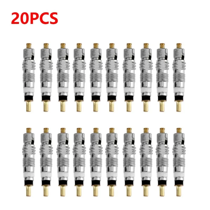 Sa18a06ee6c4c4e4ca16cef31d54f926er 20 Detachable Presta Bicycle Valve Core Replacement Brass CNC FV MTB Road Bike (New) - Image 1