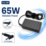 65W Charger AC Power Adapter 19.5V 3.33A 4.5Ã—3.0mm Blue Tip DC (New)