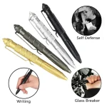 BOOIU Tactical Pen Multifunction Aluminum Alloy Self Defence Tactical Pen Outdoor Security Survival (New)