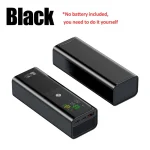 PD 100W Fast Charging DIY Battery Charger Case for 4 21700 Polymer 20000mA (New)