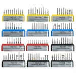 Dental Diamond FG Burs Drills Set Dentist High Speed Handpiece Polishing Teeth Whitening (New)