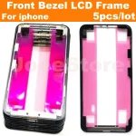 5 Front Bezel Frame LCD Screen Holder For iPhone 15 14 13 12 (New)