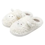 Winter Cotton Plush Sheep Slippers for Women and Men (New)