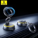 Baseus Vacuum Magnetic Car Phone Holder Mount 360Â° Rotation Stand Car Mount for (New)